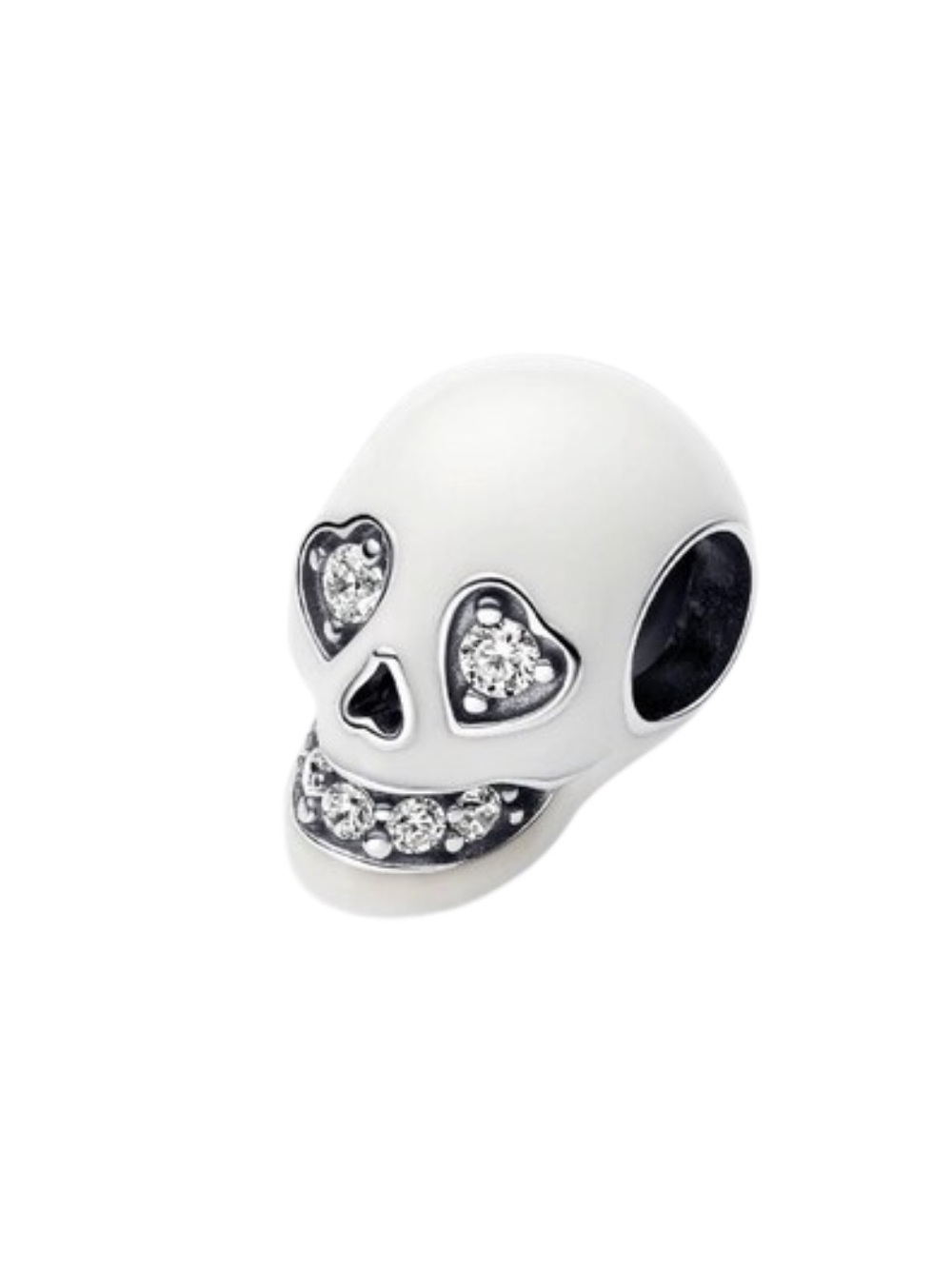 New Glow in the Dark Skull Charm